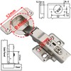 40mm Cup Big Cup Soft Close Hinge for Thick Door