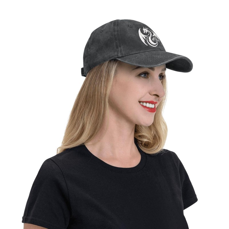 Dragon Embroidered Hat for Men Women Dad Hat Baseball Cap