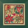 Mill Hill Winter Greens Beaded Counted Cross Stitch Kit Buttons
