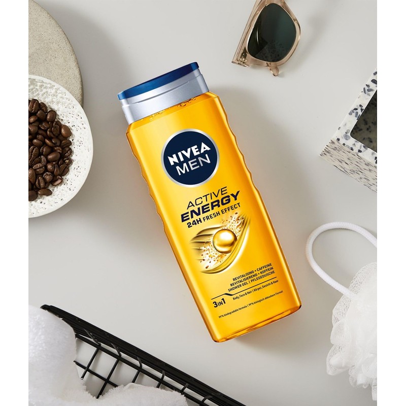 NIVEA Active Energy Shower Gel 500 ml