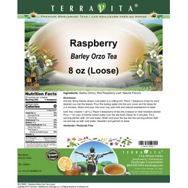 Raspberry Barley Orzo Tea (Loose) (8 oz, ZIN: 556893) - 2 Pack
