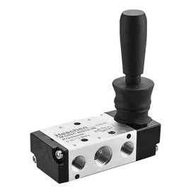 Heschen Pneumatic Hand Pull Mechanical Valve 4H210-08 2 Position 5 Way PT1/4" PT1/8"