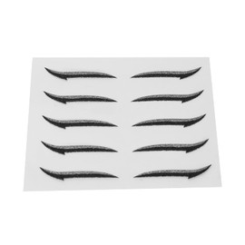 Brrnoo Reusable Glitter Stickers,Adhesive Sticker for Womens Eyes Makeup,Waterproof Self Adhesive Stickers for Weddings nce Parties(Silver)