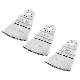 SH65DB 3X 65mm Saxton Diamond End Cut Blades for Fein Multimaster Bosch Makita Oscillating Multitool