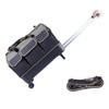 Justzon rolling tool bag with wheels for Electrician HVAC Tool