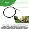532110675 Clutch Cable for Husqavarna Craftsman Sears AYP Poulan Roper