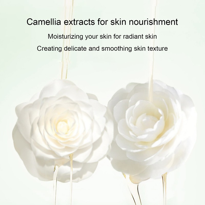 Camellia Facial Cleansing Mousse Deep Cleanse Moisturizing Fine Foaming Face