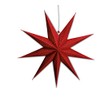 Illuminated 5-Point Star in White - 60 cm Paper Star,