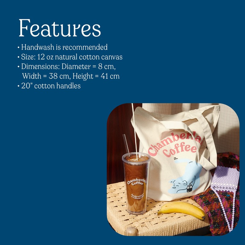 Chamberlain Coffee The Original Family Shopping Tote - Aesthetic Tote