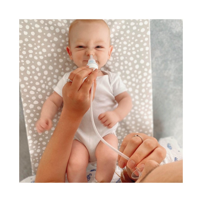 Nuby, Breathe-EEZ Infant Nasal Aspirator with Travel Case, 5"