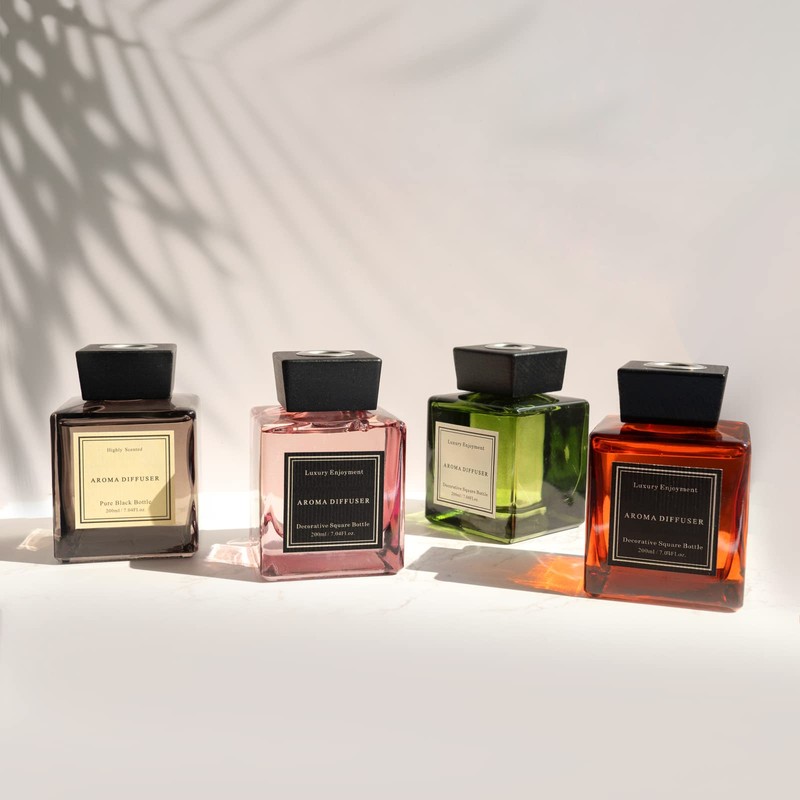 Oud & Bergamot Reed Diffuser Long-Lasting Fragrance Air Freshener Diffuser