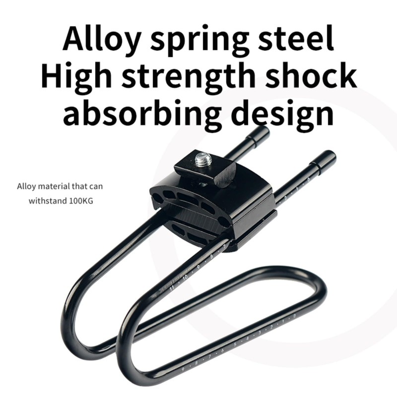 YYunying Aluminium Bicycle Saddle Shock Absorber with Two-Way Adjustment, 100