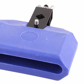 Drum Cow Bell, Plastic Percussion Instruments Block Noise Makers with Plastic Rod Stick for Drum Set Cow Bell