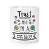 Trust Me I'm A Cat Lady Makeup Brush Pencil Pot