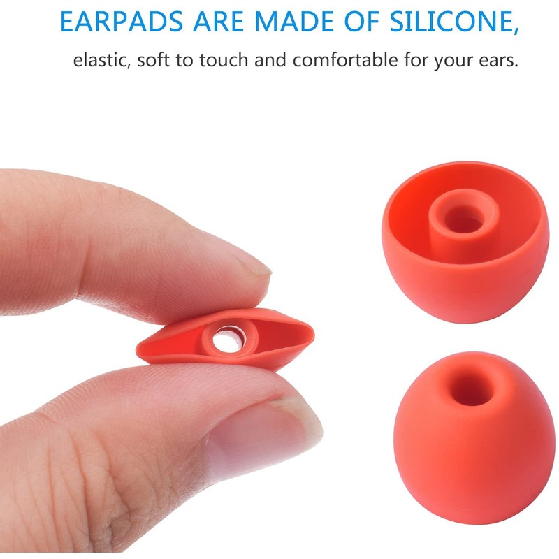 Replacement Eartips Silicone Earbuds Buds Set Earplug Compatible with PowerBeats