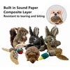 LOMTRATS Dog Toy with Animal Replica, Keeps You Busy, Interactive