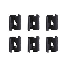 LannuMet 6 Pairs/12 Pcs Plastic Wire Shelving Shelf Lock Clips Shelves Sleeves Replacements Shelf Installation Accessories,Dia 38mm/1.5in
