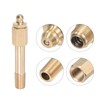 uxcell Brass Straight Grease Fitting G1/8 Thread 60mm Length Hydraulic