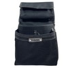 BOULDER Bag ULT 110 Ultimate Electrician Single Pouch. Black w/White