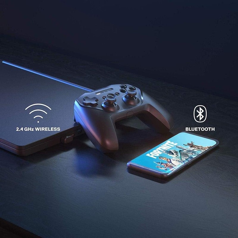 Stratus Duo 69075 Bluetooth 2.4Ghz Dual Wireless Game Controller for