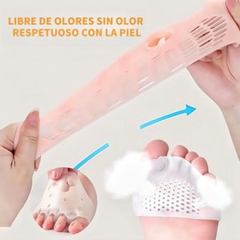 SUFFIC 2 Pares Separadores de Dedos de Pie,Silicona de Corrector de Juanetes para Mujeres y Hombres,Endrezadores y Espaciadores de Dedos del Pie Ortopédicos,para Hallux Valgus Y Martillo (Color de la piel)