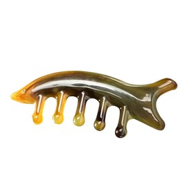 OHPHCALL Shark Comb Kids Kid Neck Massage Brush Hair Comb Neck Combs Comb Detangler Tissue Trigger Point Comb for Hair Scalp Comb Tool