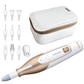 Beurer MP 62 Electric Manicure / Pedicure Set with 10 Tips, LED Light & Storage Bag