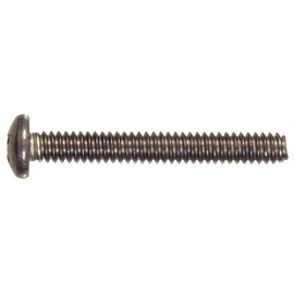 The Hillman Group The Hillman Group 4041 10-32 x 2 in. Stainless Steel Pan Head Phillips Machine Screw (8-Pack)