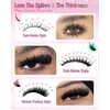 Spikes Eyelash Clusters Volume Lash Clusters Kit DIY Salon-Grade Lash