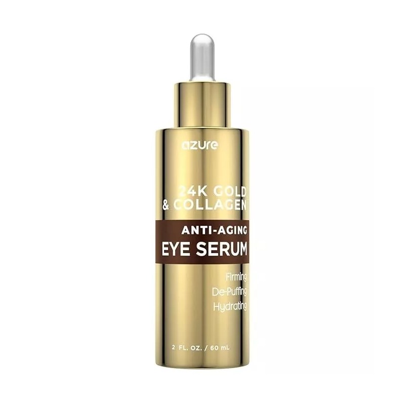 AZURE 24K Gold & Collagen Anti Aging Eye Serum -