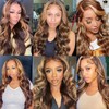 Highlight Bundles Ombre Body Wave Bundles 16 18 20 Inch