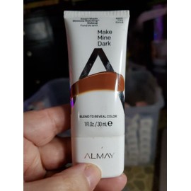 Almay Smart Shade Skintone Matching Makeup Foundation SPF 15 Make Mine Dark, 1oz