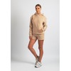 Carlheim Harper Lounge Women's Sweat Shorts, tan, XL