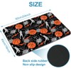YISUMEI Basketball Bathroom Mat, Non-Slip Super Absorption Bath Carpet with