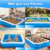 21015050cm Alberca Inflable Grandes Piscinas Rectangular