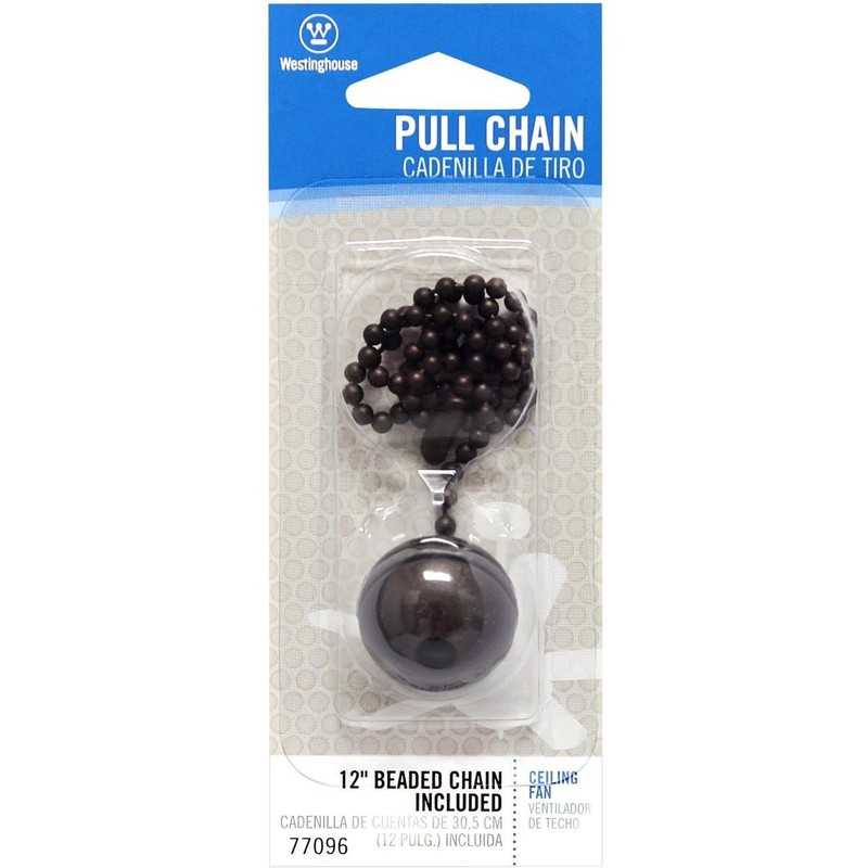 Westinghouse Lighting 7709600 Oil Rubbed Bronze Ball Pull Chain