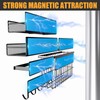 Kmise 6-Pack Magnetic Shelves for Washing Machine & Refrigerator, Heavy-Duty