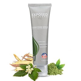 Clear Pore Serum by Exposed Skin Care, eliminate White-Heads and Black-Heads; Salicylic Acid 1%, 1.7 ounces