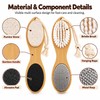 14-in-1 Foot Care Tool for At-Home Grooming – Wood Hand