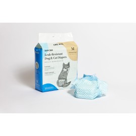 KOCHO Leak-Resistant Dog & Cat Diapers Medium, Gentle Fit, Maximum Protection with Leak Guard