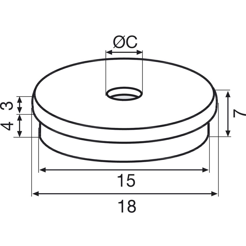 Wagner QuickClick Furniture Glides in Various Sizes, Furniture Protectors to
