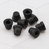 EMSea 20 Stück Bremsentlüftungsschrauben aus Gummi, 6 mm, Schmiernippel, Staubschutz