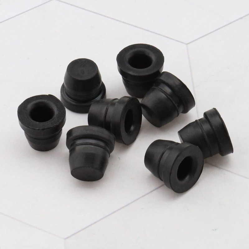 EMSea 20 Stück Bremsentlüftungsschrauben aus Gummi, 6 mm, Schmiernippel, Staubschutz