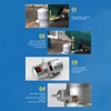 Jeffergarden Zero Gas Consumption Auto Drain Trap Water Pneumatic Screw