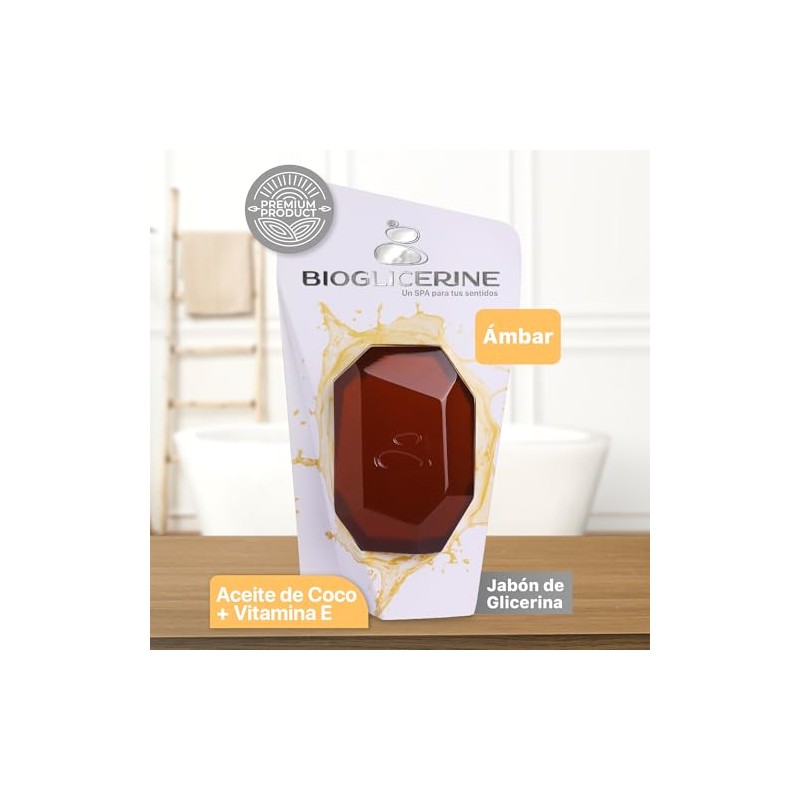 Set de jabones BIOGLICERINE ÁMBAR | 2 Pack | Jabón