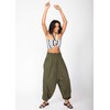 likemary 2 en 1 Algodón Harén Pantalones o Bandeau Jumpsuit,
