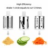Rotary Vegetable Slicer for Meal Prep – Manual Drum Grater