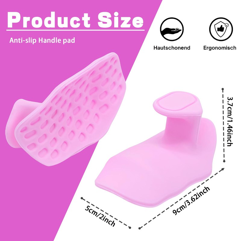 LUMOOM Non-Slip Gym Grips, Grip Padding for Weight Training, Grip