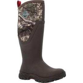 Muck AS2TMDNAW10 Women's Arctic Sport II Tall Dark Brown Mossy Oak Country DNA 10 Womens