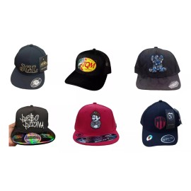 Innovaciones Combo Gorras Alucinbelicas Jgl, Chapo Bros, Mt, Belikin, Tqm